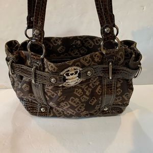 Kathy Van Zeeland Shoulder/Handle Purse brown color in perfect condition